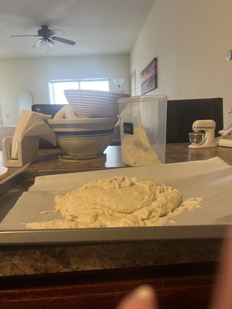 If you ever feel like you’re the worst sourdough maker in the world. Just know that I’m out there.