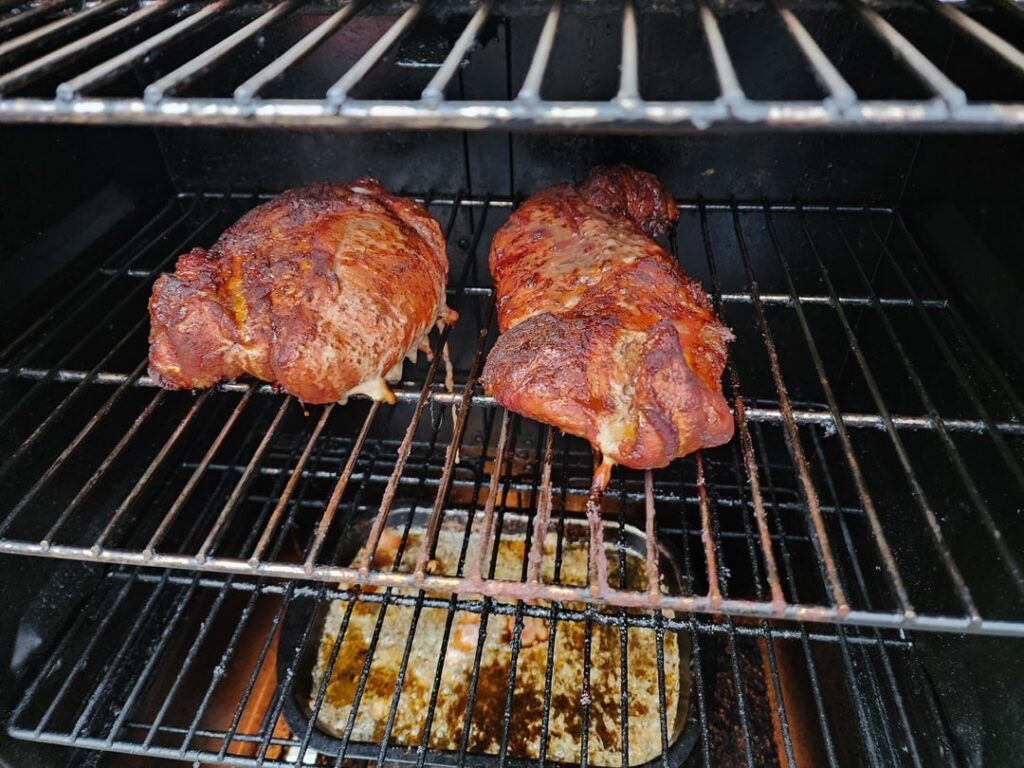 Few small pork briskets