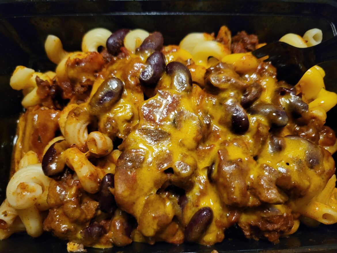 Chili with extra cheese
