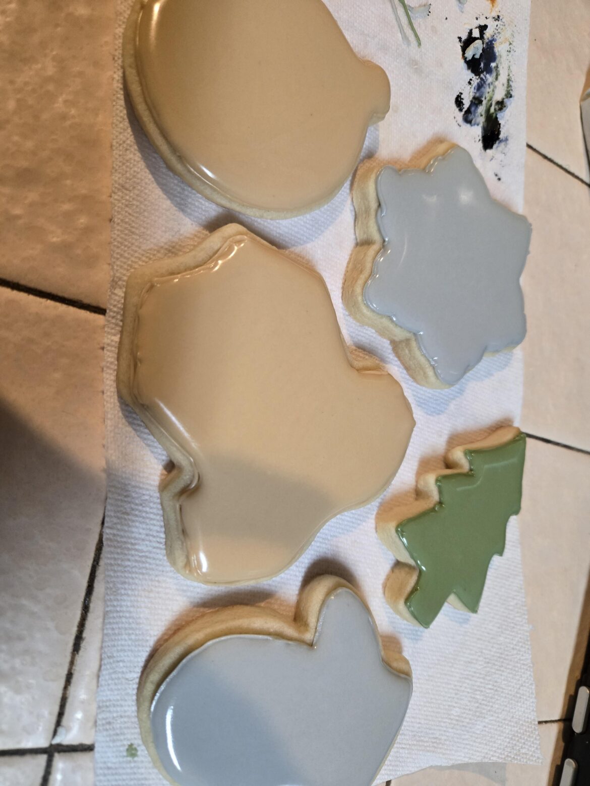 First time using royal icing!