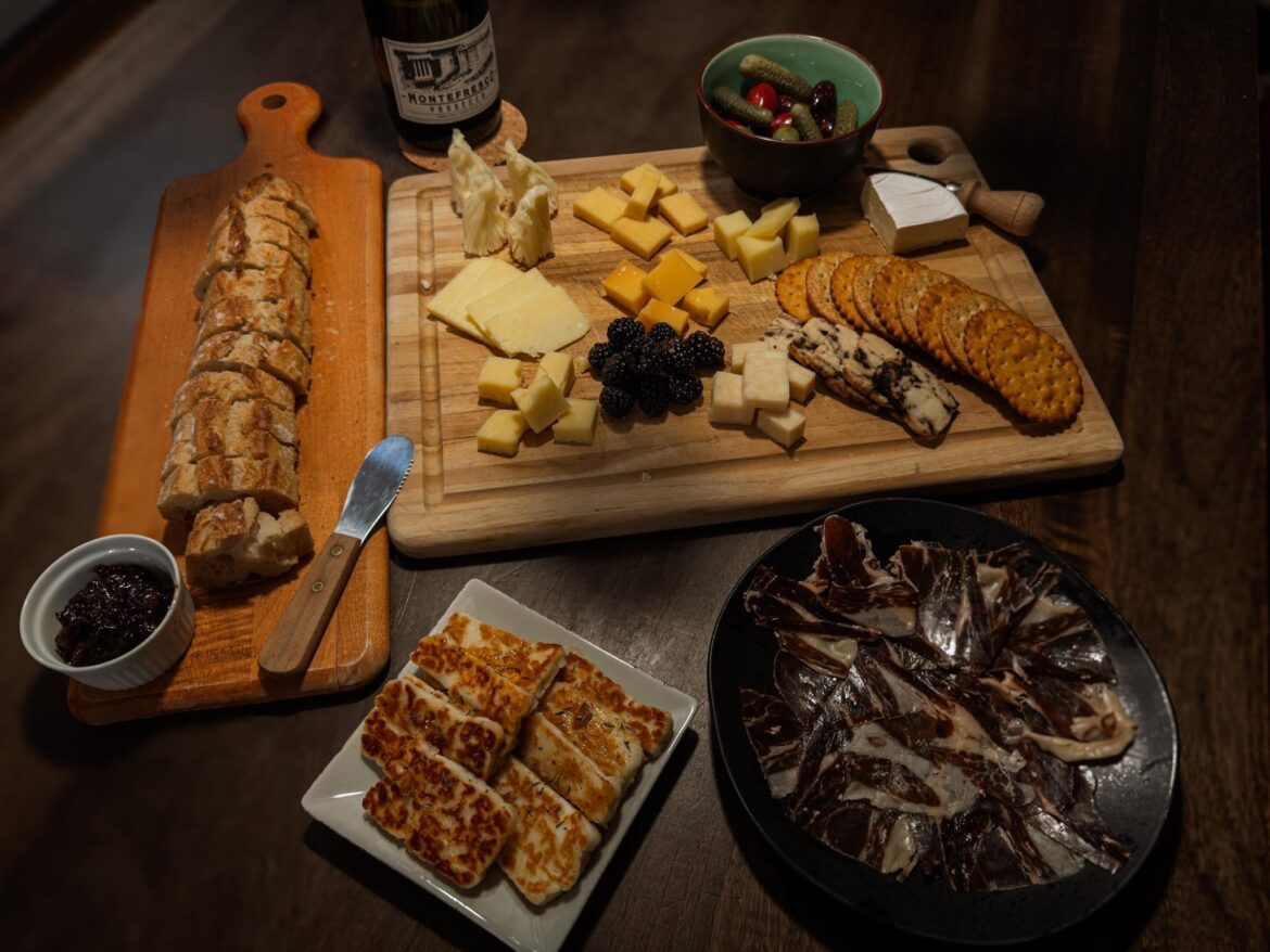 Our modest little platter