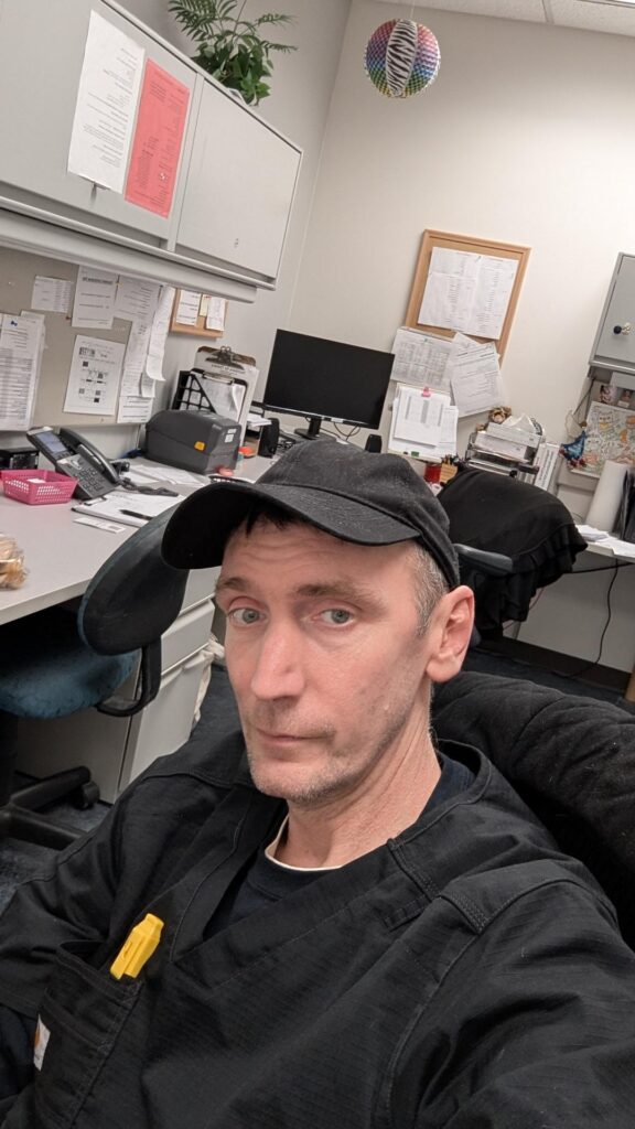 I finally got to breathe.