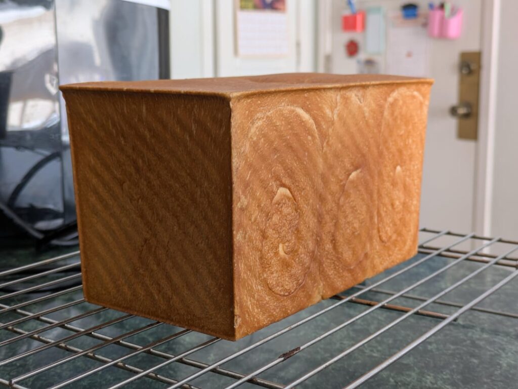 Japanese Milk Bread turned out pretty sharp!