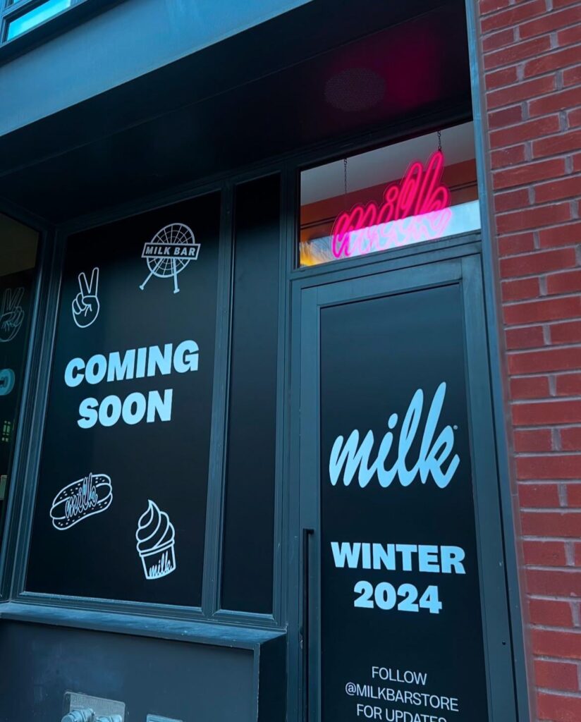 Milk Bar is set to open in the West Loop on 2/8