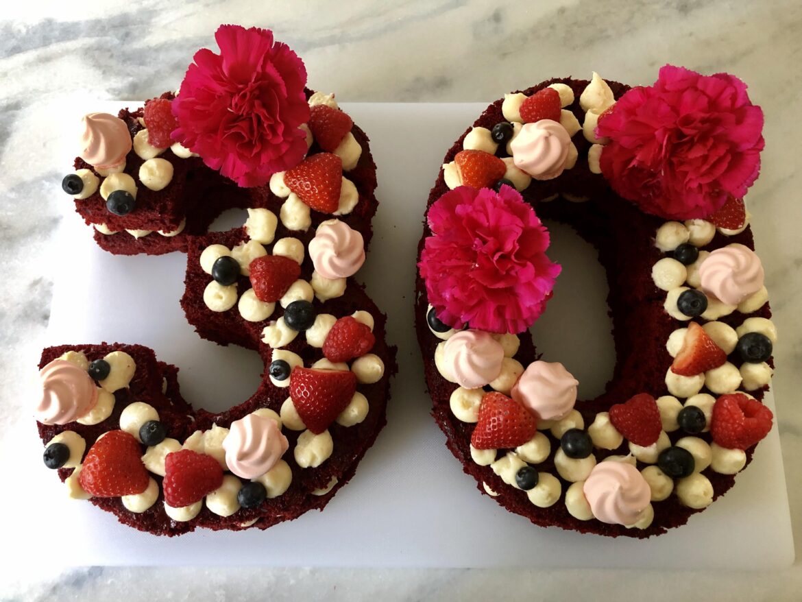 Made my first # cake for myself