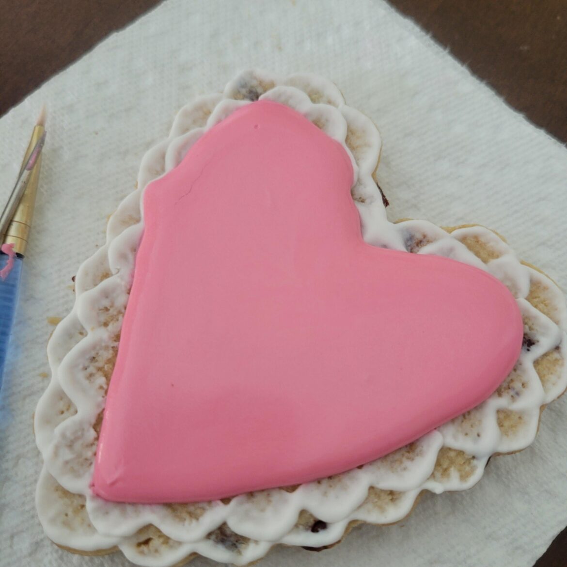 I hate that it overflowed in that one area.