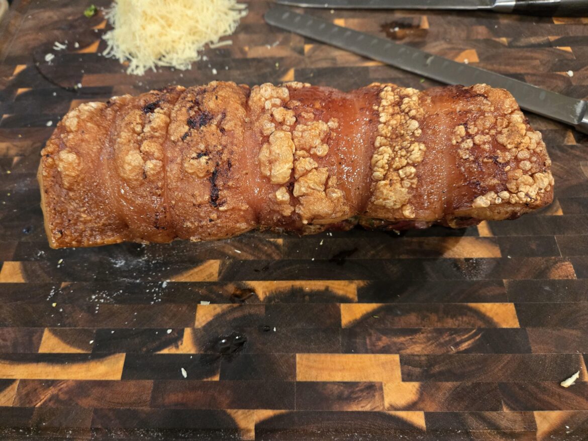 My take on porchetta