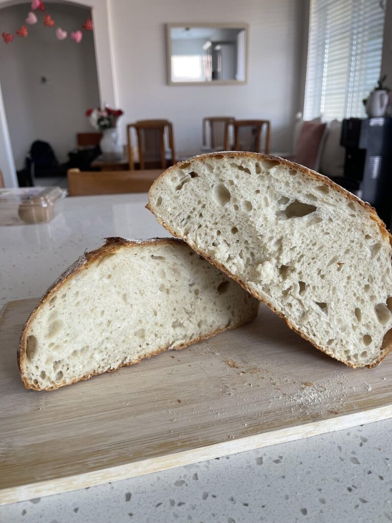 Made my first sourdough! Made my first sourdough!