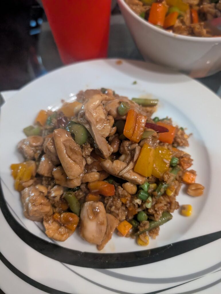 Follow up: first time Kenji's take-out style kung Pao chicken.