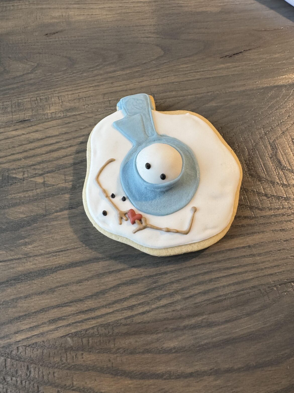 Belated Valentine's cookie