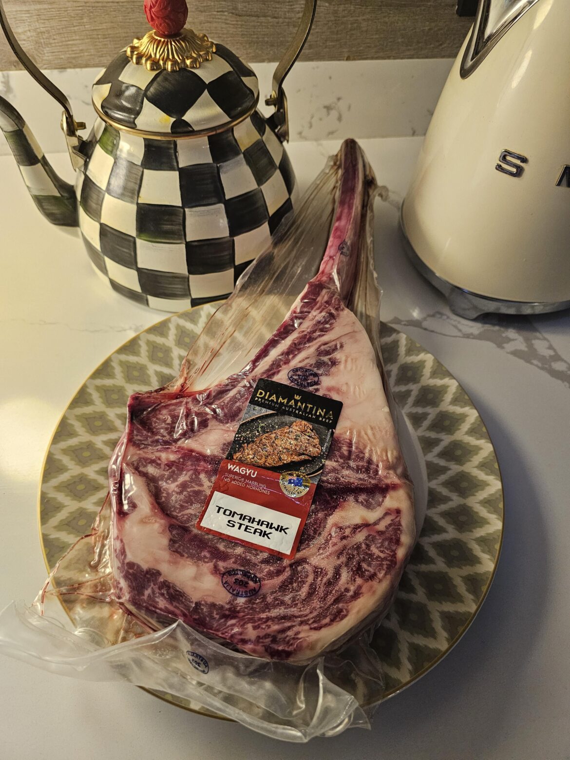 Pre sous vide question for tomahawk