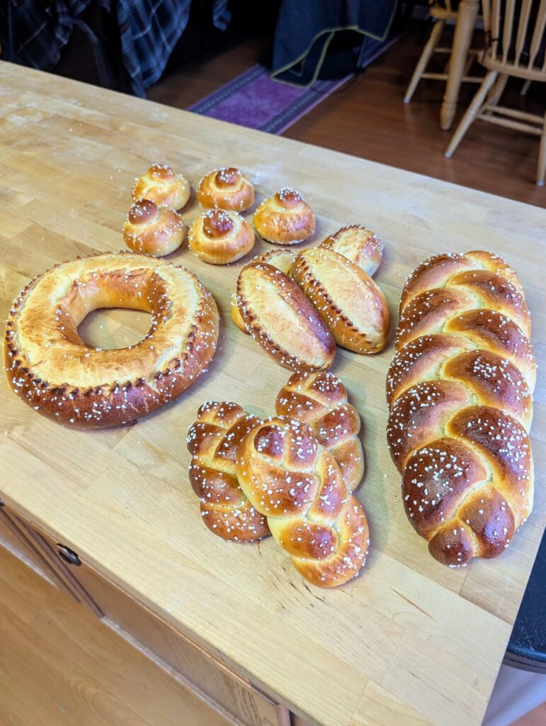 I'm not displeased with my first try at brioche