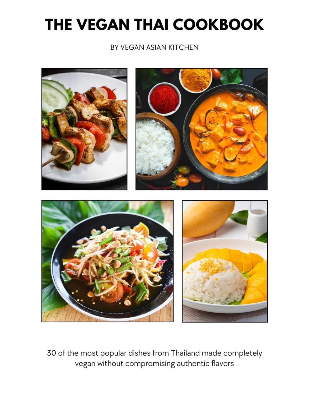 Thank you so much to all those who kindly supported my recently self-published Vegan Thai Digital Cookbook