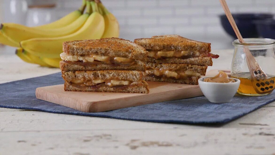 Grilled Elvis Breakfast Sandwich