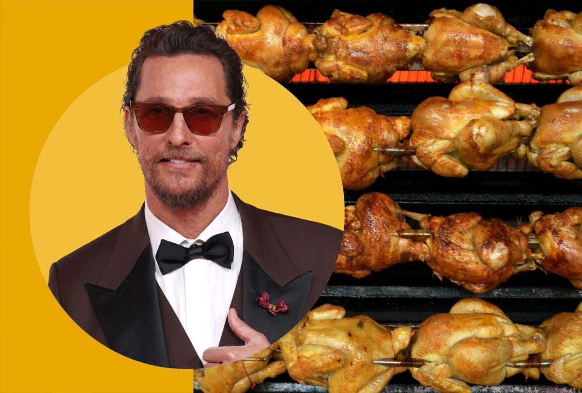 How Matthew McConaughey Makes Chicken Salad