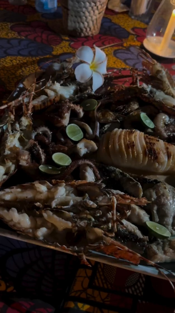 Seafood Dinner in Watamu