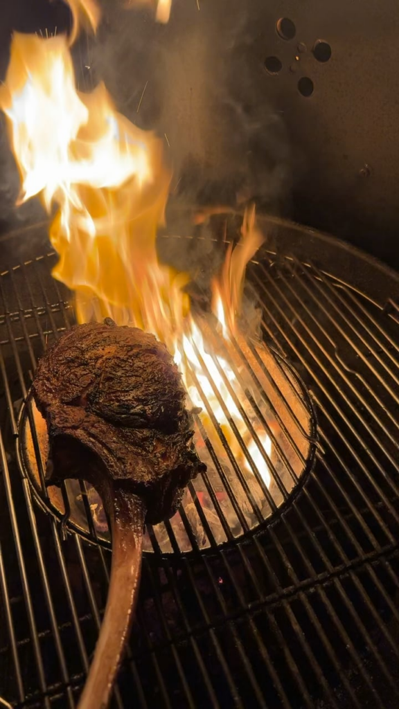 Tomahawk with Weber 26” and vortex