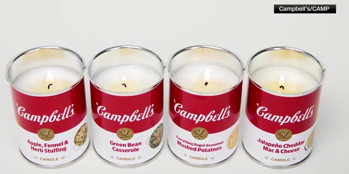 Campbell’s unveils lineup of candles that smell like Thanksgiving sides