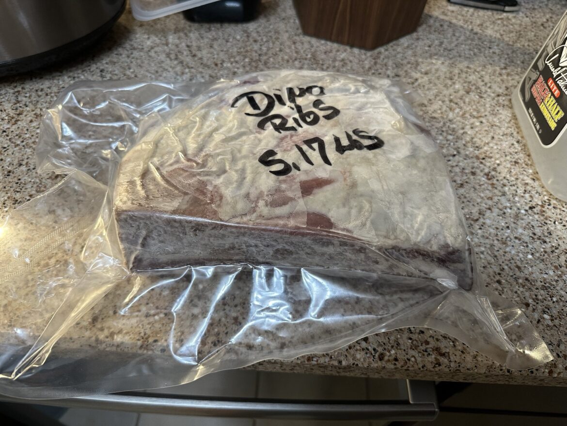 Dino Ribs on my Woodwind Pro