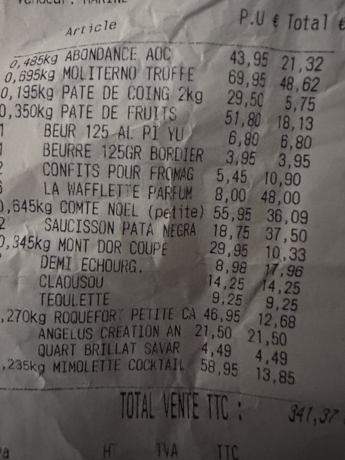 Every New Year’s Eve cheese tasting-