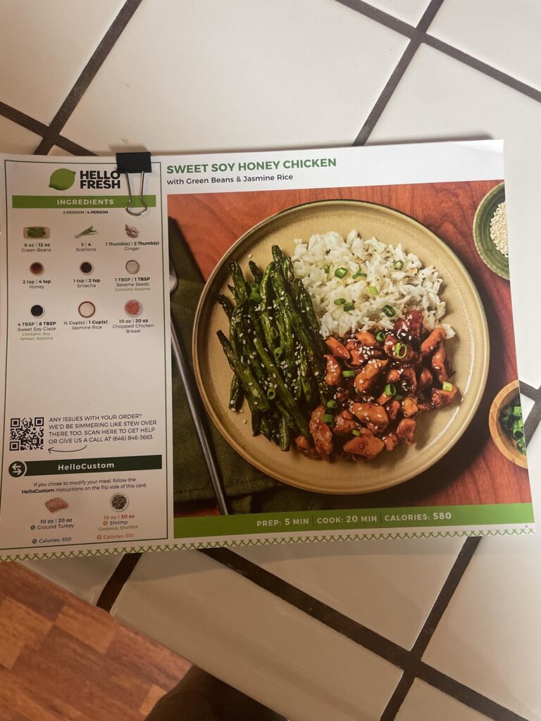 Sweet soy honey chicken