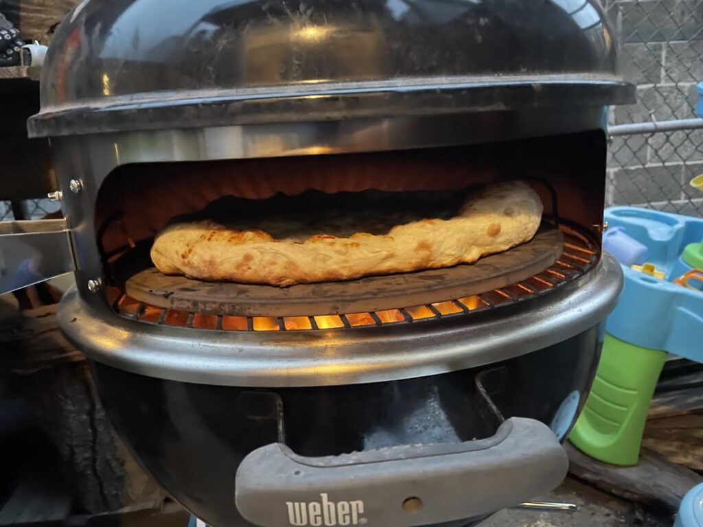 First time pizza attachment