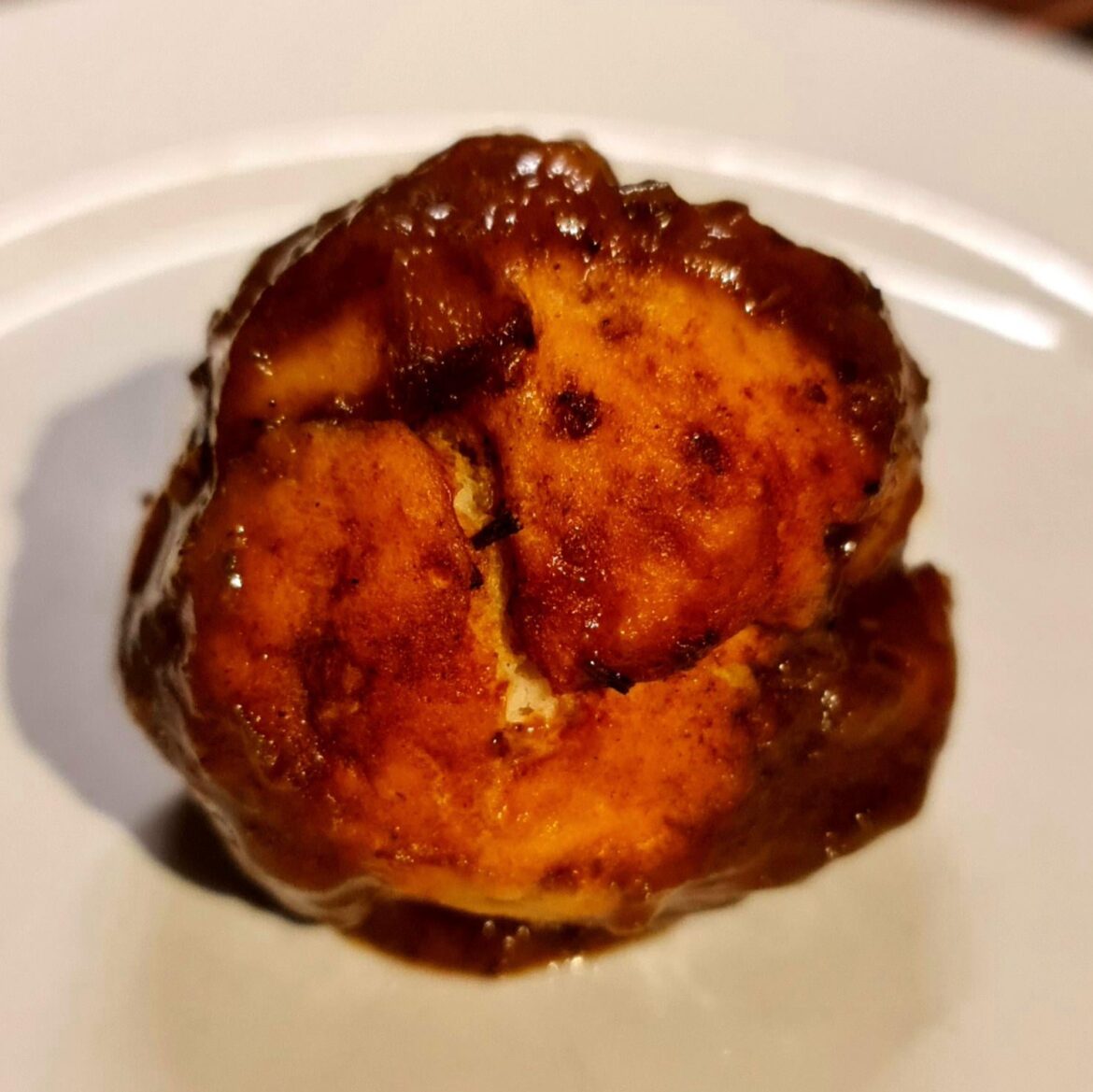 It's 2am, and that bit of your brain that never has the best ideas says, "I will go to bed, but first I'm going to devour one of them leftover dumplings like a giant, doughy Malteser".