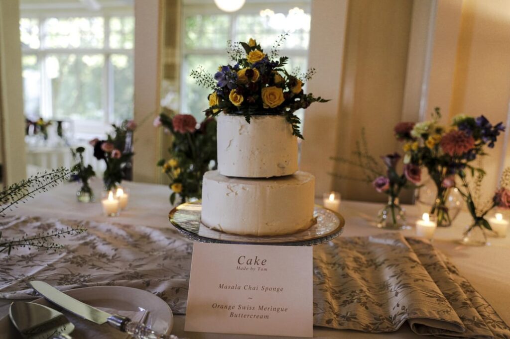 I made my own wedding cake