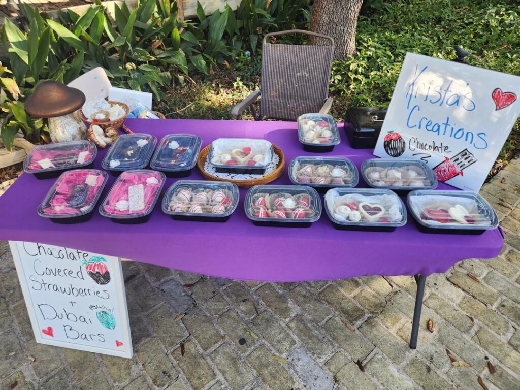 Did my first market last night and almost sold out! I'm so proud and my feet hurt!