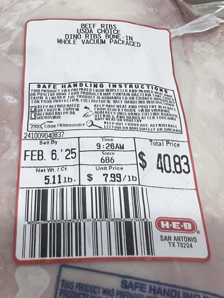 The only affordable way to eat beef ribs