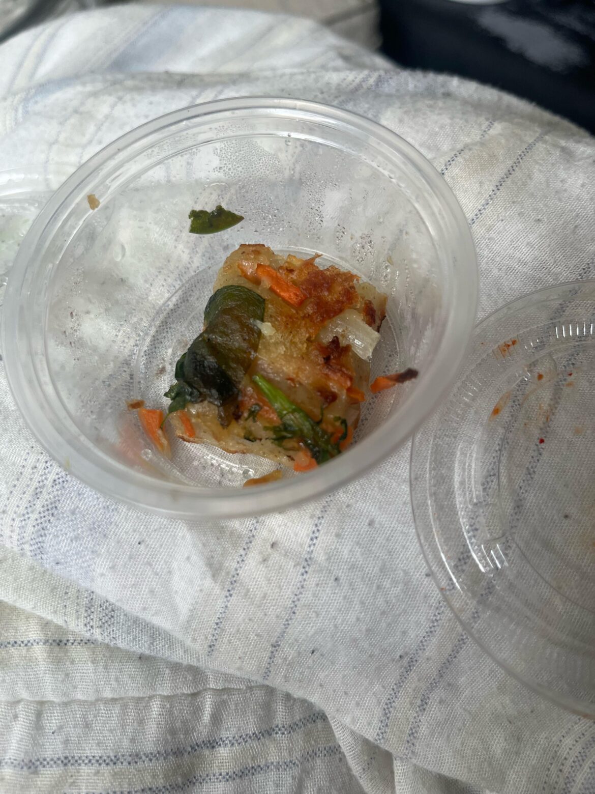 what is this? i don’t get Korean food often and this came with my dish for free. its pancake like. i love it!