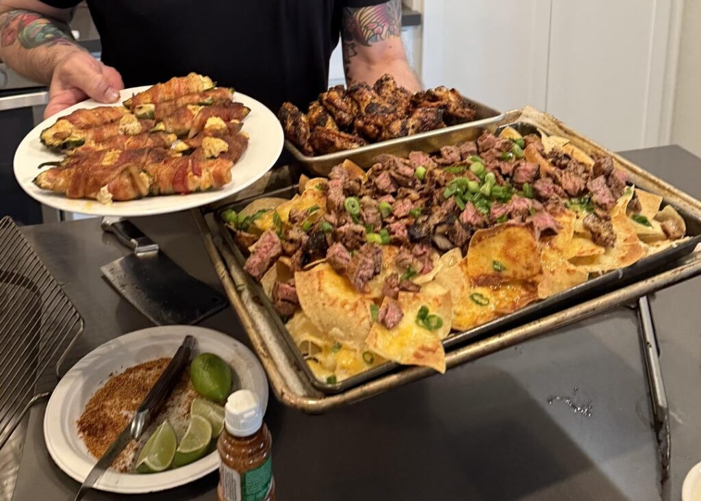Super Bowl spread