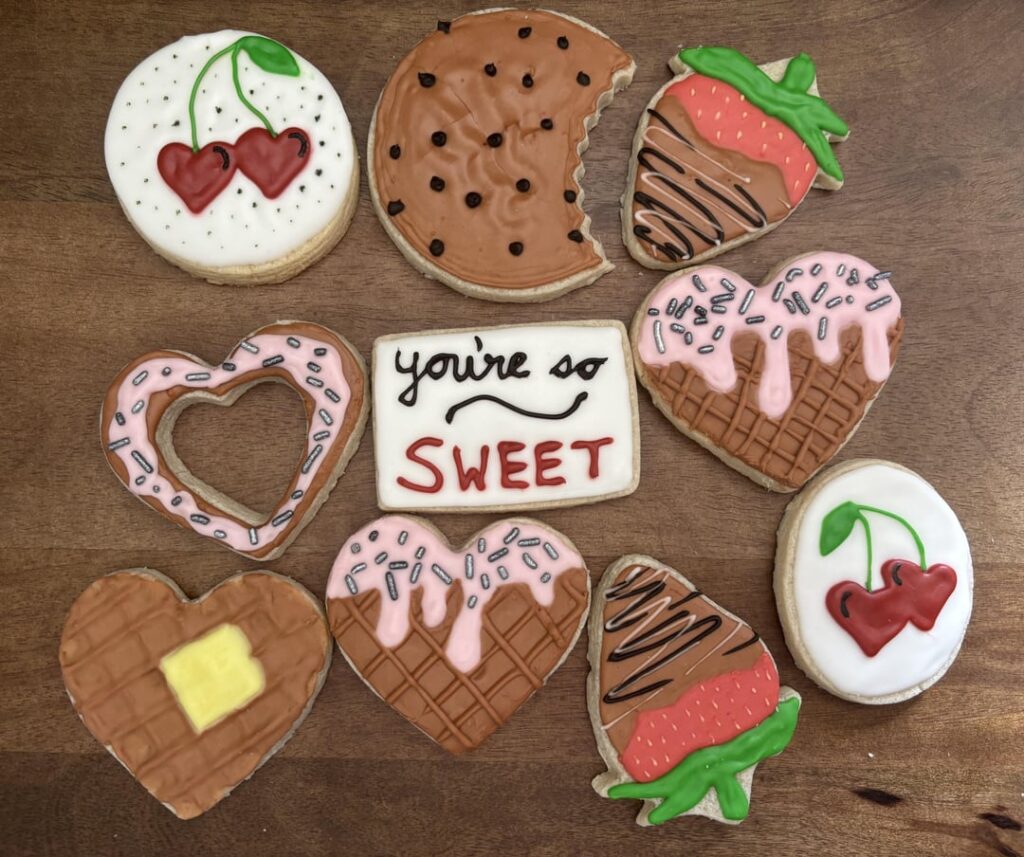 My first cookie sale!