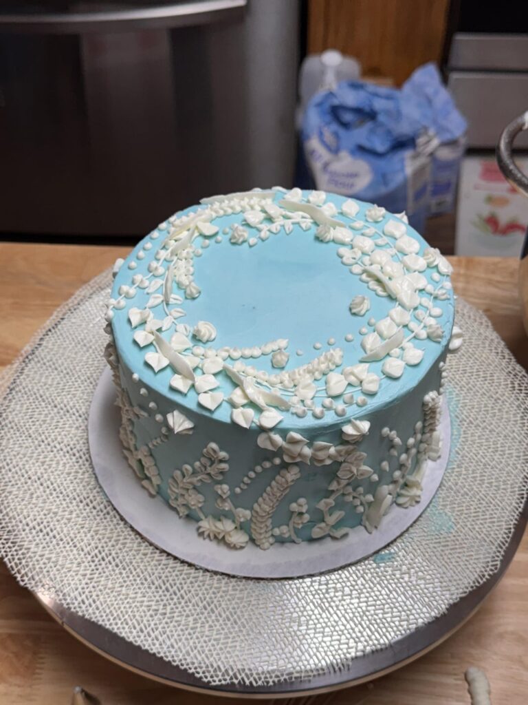 A birthday cake for grandma