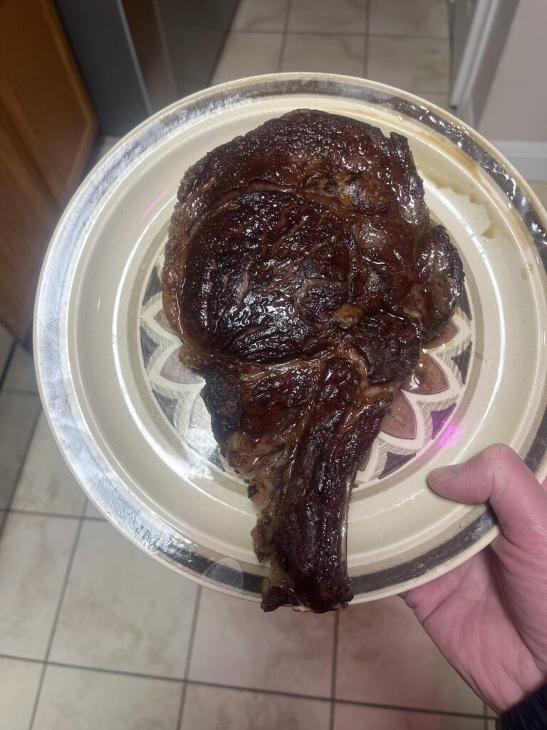 Rate my Ribeye