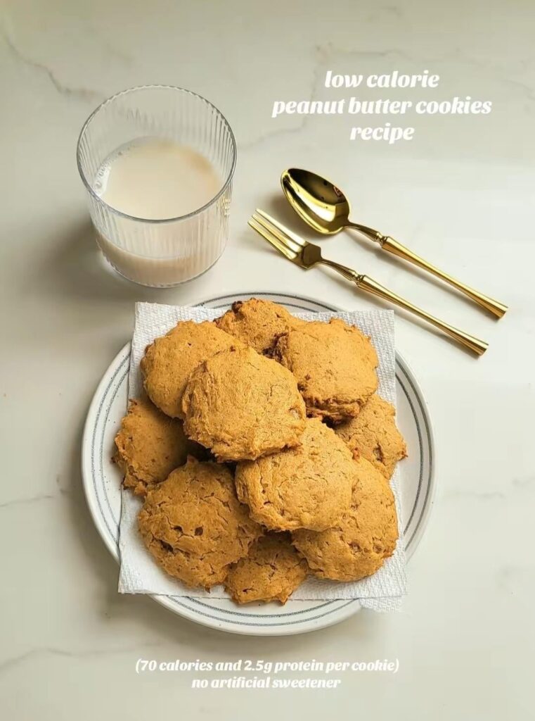 70 Calorie Peanut Butter Cookies