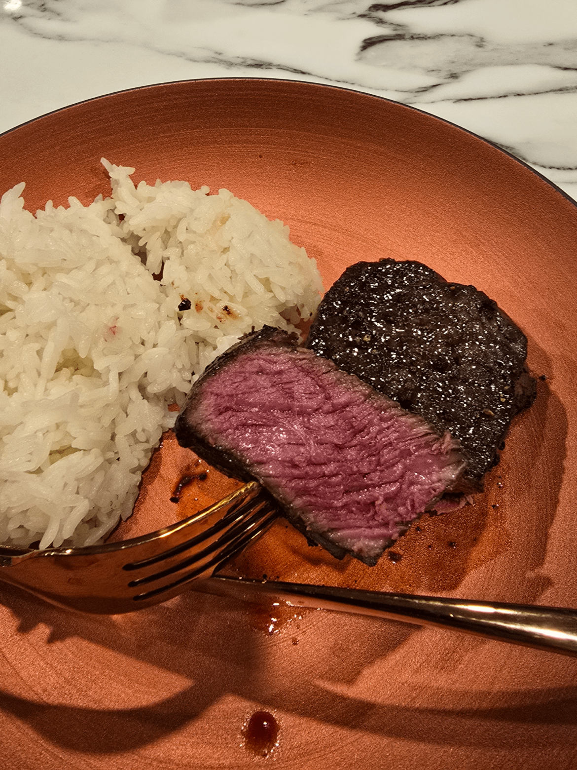 First steak of the year!