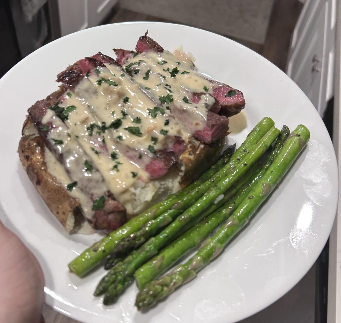 Tried something with a $7 Denver steak