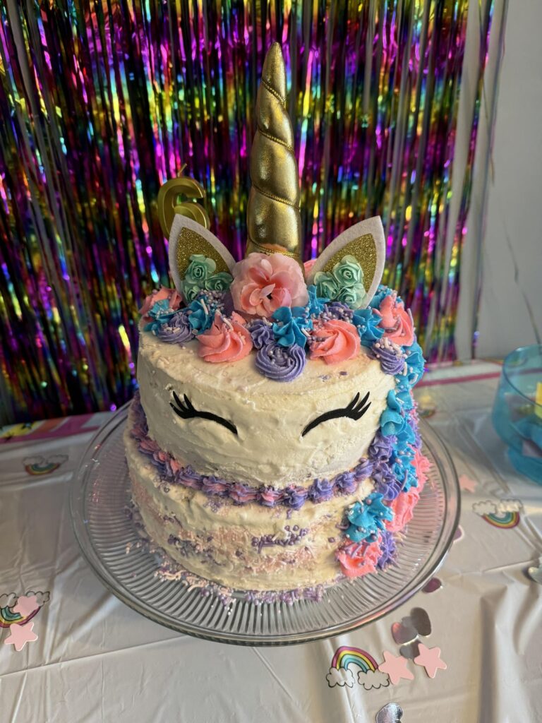 Granddaughter's Unicorn Bday!