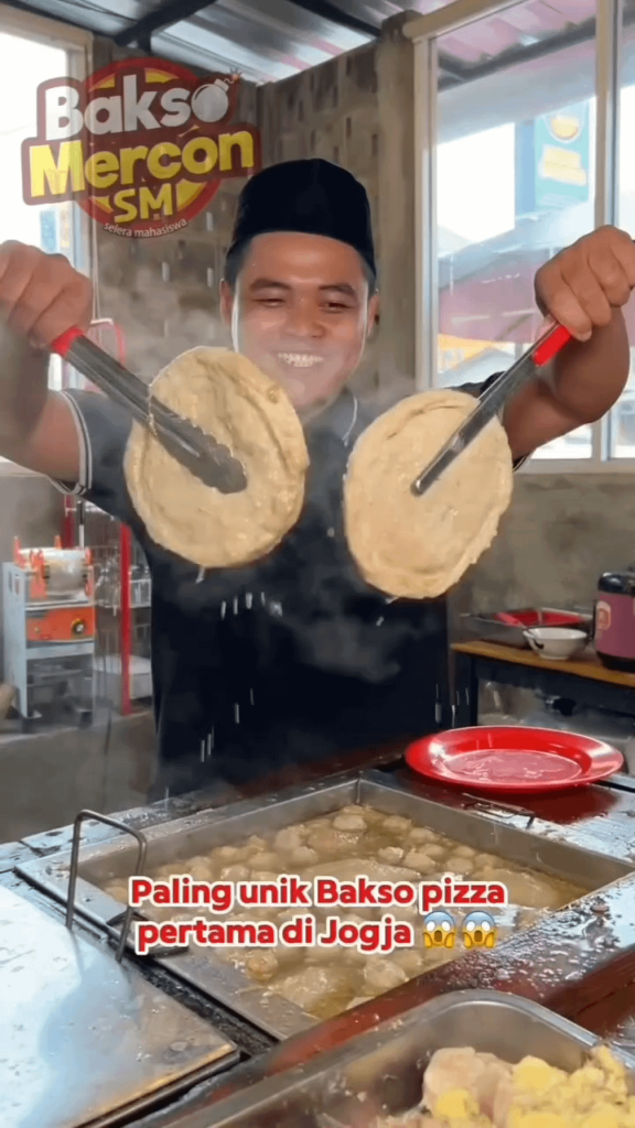 Meatball into Pizza, is this a crime?