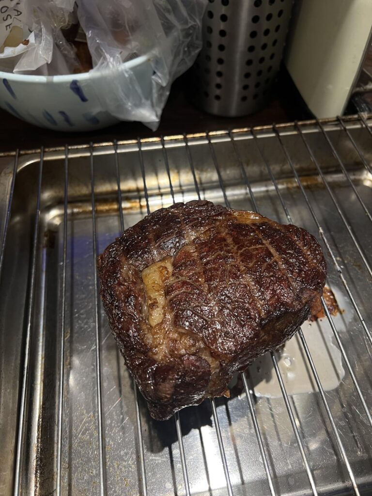 Dry aged ribeye