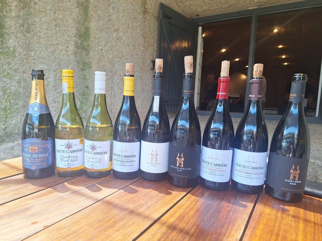 Haute Cabrière was great! My next stop in South Africa. Do you know their wines.