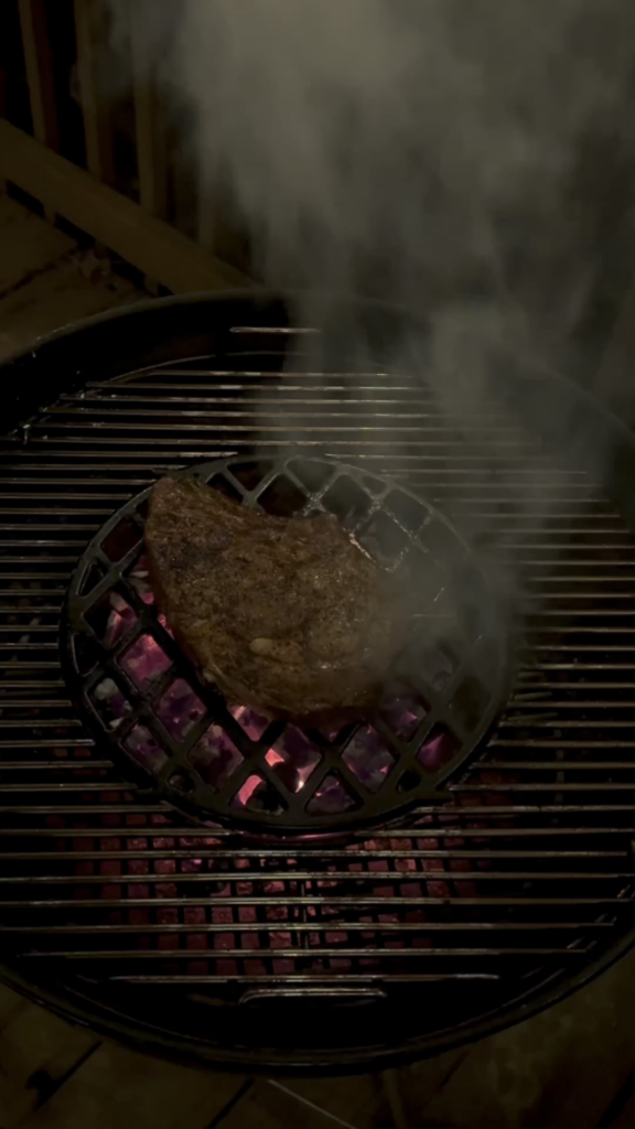 Love cooking with fire