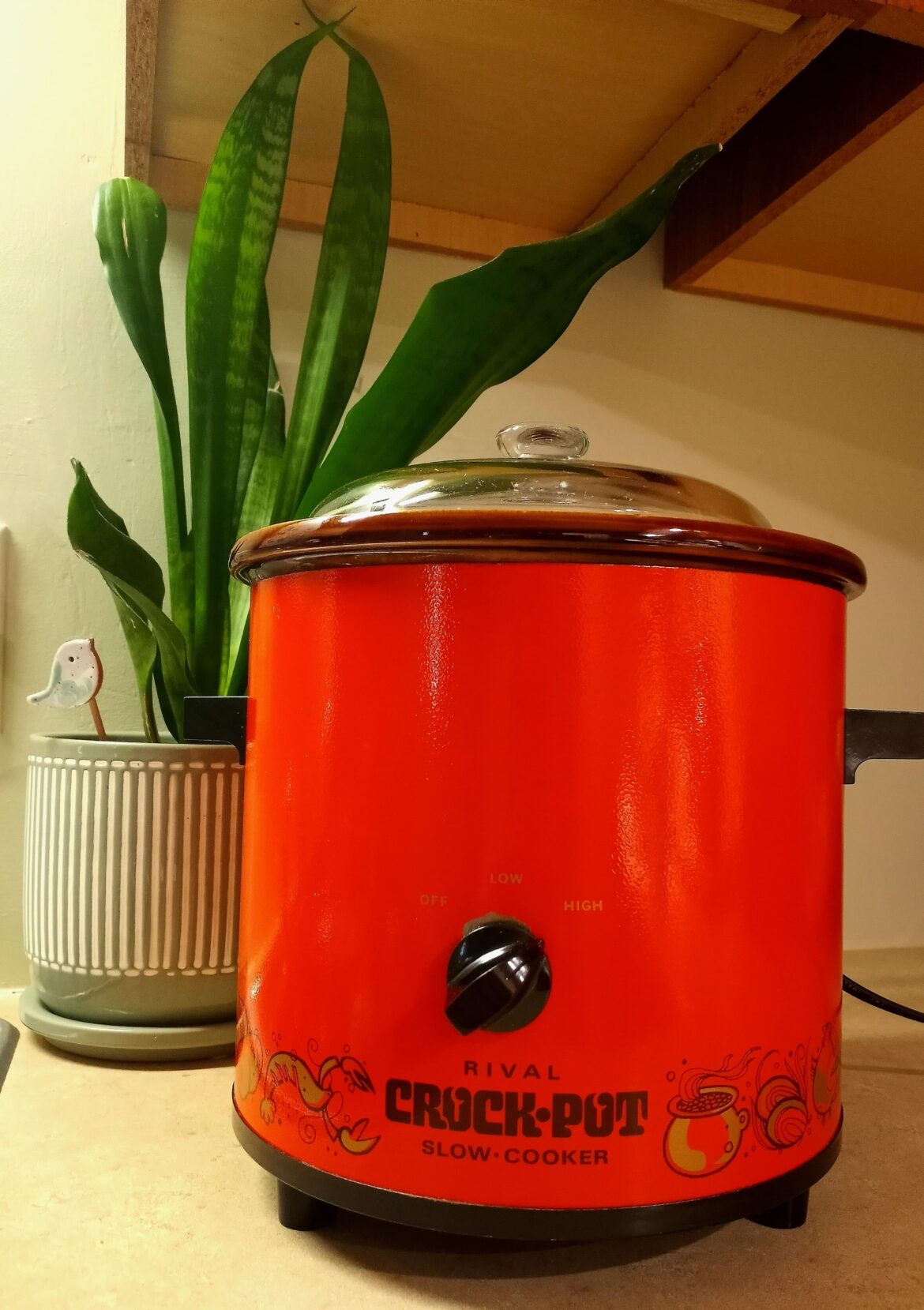 $3.99 goodwill find Rival 3100/2 but the crock glaze is positive for lead