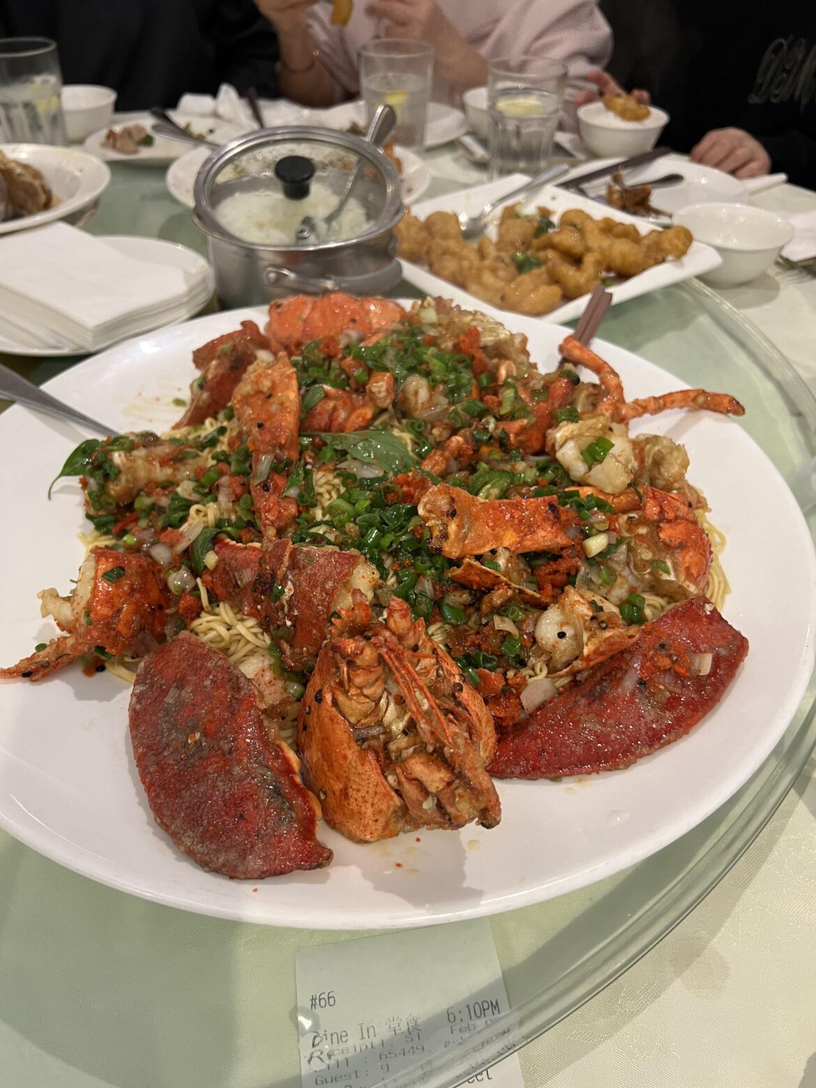 Henry’s Cuisine - These noodles are amazing. The lobster on top is secondary for me.