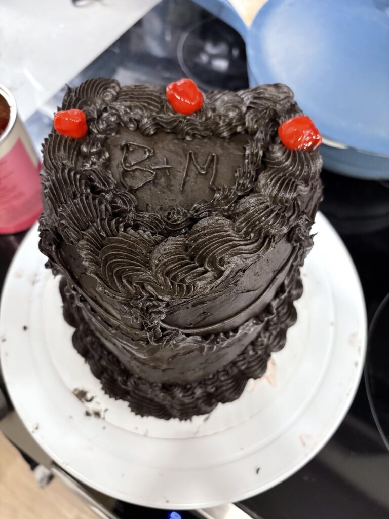 Cake for a coworker’s anniversary