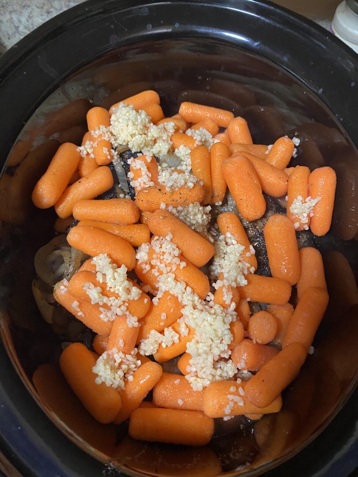 The “Walmart cancelled my grocery order and my fridge froze all my salad produce so let’s throw it in with the beef brisket and hope for the best” Meal prep for the week.