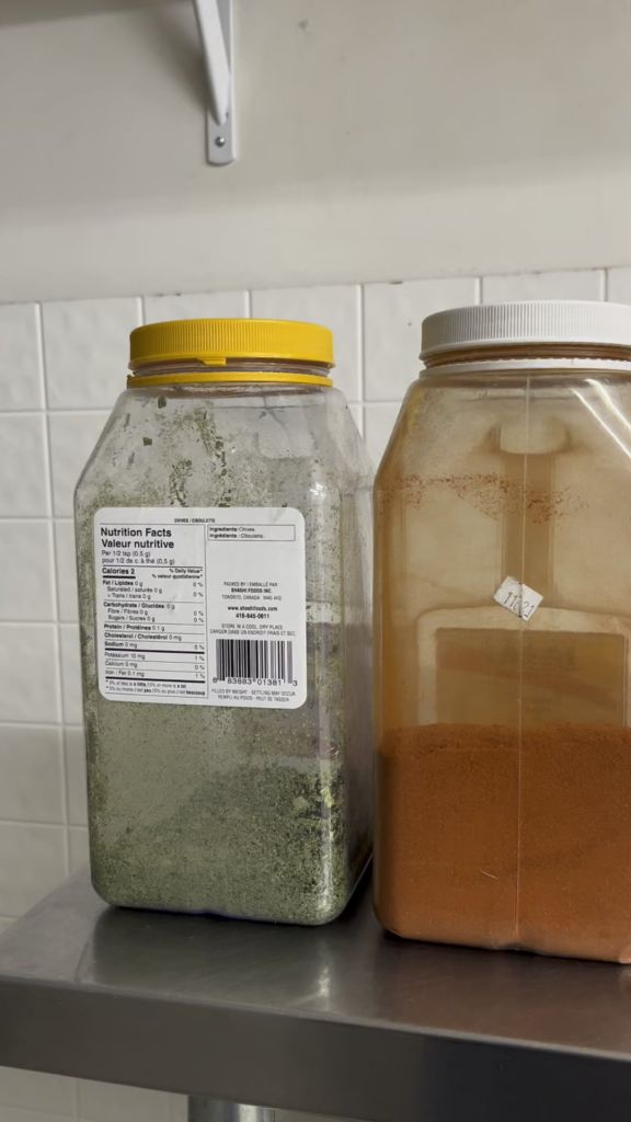 Plastic bottle being eaten from within by…clove?