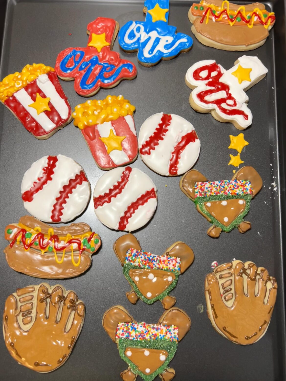 Took a big leap with royal icing.