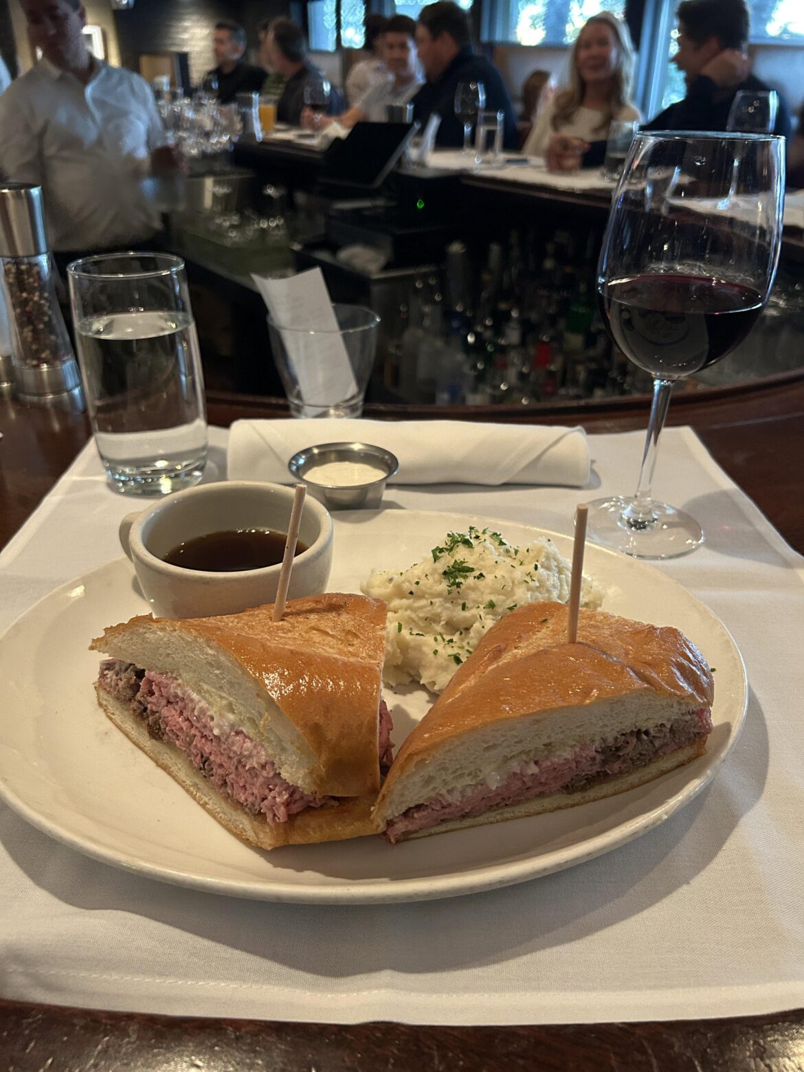 Finally had the Bartlett’s prime rib sandwich